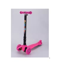 GENERICO - Scooter Plegable Para Niños Con Luces Rosado