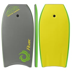 WAVE REBEL - Bodyboard Peak gris-verde 36