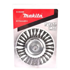 MAKITA - CEPILLO DE RUEDA TRENZADA PLANO 175MMxM14 05mm