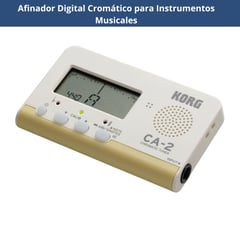 KORG - Afinador digital cromático d instrumentos musicals CA-2