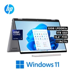 Laptop Envy x360 15-FE1073CL - Intel Core Ultra 7 155U 32GB 1TB 15.6″ FHD Táctil + Lápiz Digital