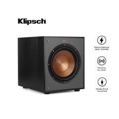 KLIPSCH - Parlante Subwoofer R-100sw Potencia 300va Negro