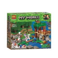 MINECRAFT - Lego El Ataque de los Esqueletos My World 463 Pcs