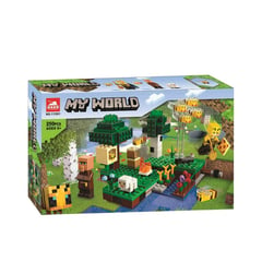 MINECRAFT - Lego La Granja de Abejas My World 250 Pcs