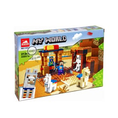 MINECRAFT - Lego El Puesto Comercial My World 213 Pcs