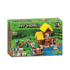 MINECRAFT - Lego La Cabaña de la Granja My World 560 Pcs