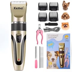 KEMEI - Kit Profesional Completo Cortadora Pelos para Mascotas