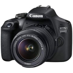 CANON - EOS 2000D DSLR Camera with 18-55 III lens