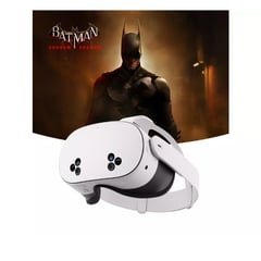 META - Gafas de Realidad Virtual 128GB Quest 3S + Batman Arkham Shadow