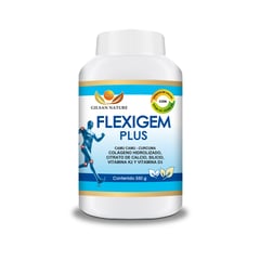 VITAMINA - FLEXIGEM PLUS 550G COLÁGENO HIDROLIZADO CON CAMU CAMU CÚRCUMA CITRATO DE CALCIO SILICIO K2 Y D3