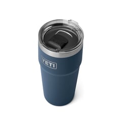 YETI - Vaso de 20oz 600 ml Stackable con Tapa MagSlider color Navy