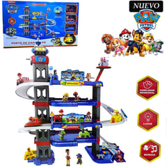 PAW PATROL - Juguete Set de Pista Estacionamiento 69 cm