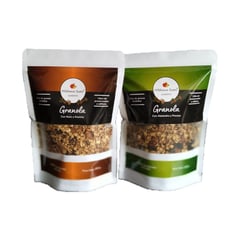 GENERICO - PACK GRANOLA ROJO NUEZ KIWICHA Y VERDE ALMENDRAPECANAS