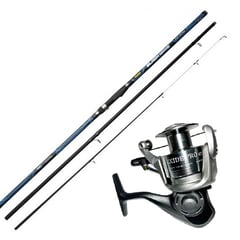 OKUMA - EQUIPO DE PESCA SURFCASTING CAÑA 4.20 M CARRETE 6500