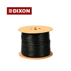 DIXON - Rollo Cable Coaxial RG6 1080-K 18 AWG Malla90% 305m Exterior PVC