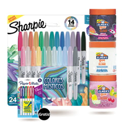 SHARPIE - Pack Marcadores Místicos X24 y Slime Gue