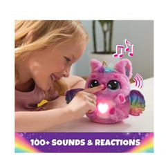 HATCHIMALS - ALIVE PUFFICORN PELUCHE SORPRESA INTERACTIVO