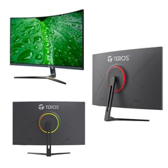 TEROS - Monitor curvo TE-3250S 315 QHD VA HDMI DP