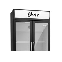 OSTER - Vitrina exhibidora 450l os-pvsc450 negro