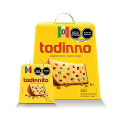 TODINNO - Pack PANETÓN Caja 900g + Todinnito Caja 85g