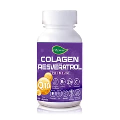 FITOSANA - Colágeno Resveratrol y Q10 Premium 100 Cápsulas - Antiedad