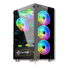 MICRONICS - Case Gamer Enkore Falcon Enc 5000 Rgb 4 Fan Usb 3.0