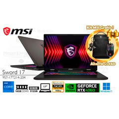 LAPTOP Core i7-14650HX Sword 17 HX B14VFKG 16-512GB-17 GEFORCE R