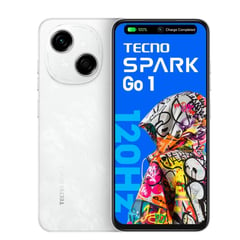 TECNO MOBILE - TECNO SPARK GO 1 4GB+128GB GLITTERY WHITE