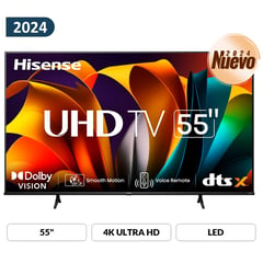 TELEVISOR 55” 4K ULTRA HD SMART TV 55A6N