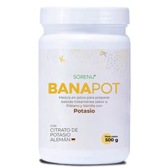 SORENU - SUPLEMENTO BANAPOT CON CITRATO DE POTASIO 500GR