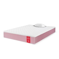 PARAISO - Colchon Medallón Ergosoft 1 Plaza + 1 Almohada + Protector