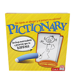 MATTEL - Juego de Mesa Games Pictionary Original