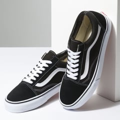 Zapatillas Urbanas Mujer Old Skool Negro