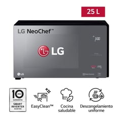 LG - Horno Microondas MS2596DIR 25L con EasyClean