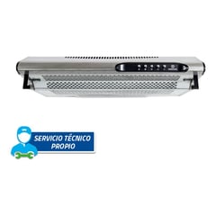 INDURAMA - Campana Extractora 3 Velocidades CEI602CRP Silver