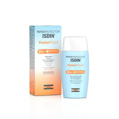 ISDIN - Fotoprotector Fusion Fluid SPF50 50ML - Bloqueador solar facial hidratante