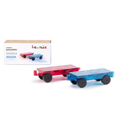 BRAINTOYS - Set 2 Bases Carros Imanix