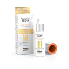 ISDIN - FotoUltra Age Repair SPF50 50ML - Bloqueador solar facial con triple acción antiedad