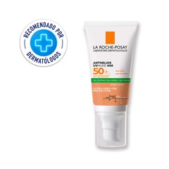 LA ROCHE POSAY - Protector Solar Anthelios UVMune 400 Oil Control Toque Seco con Color FPS 50+ 50ml