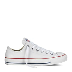 CONVERSE - Zapatillas Urbanas Hombre Chuck Taylor All Star Leather Ox Blanco