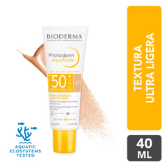 BIODERMA - Photoderm Max Aqua Fluide Teinte Claire Spf50+ 40ml.