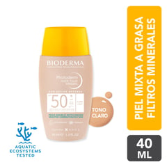 BIODERMA - Photoderm Nude Touch Spf50+ Claire 40ml.