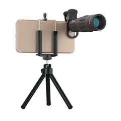 APEXEL - Lente Zoom Telescópico 18X con trípode para Smartphone y Tablets