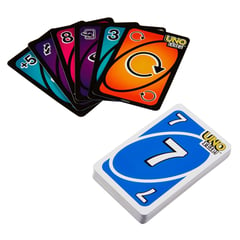 MATTEL - Juego de Mesa Cartas Uno Flip Games