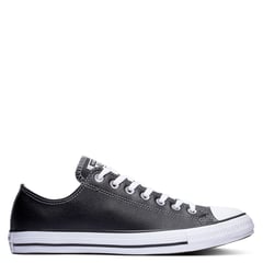 CONVERSE - Zapatillas Urbanas Hombre Chuck Taylor All Star Leather Ox Negro