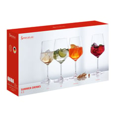 SPIEGELAU - Set x4 Copas de Cristal Cocktail