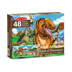 MELISSA & DOUG - Rompecabezas Piso Dinosaurios 48 Pzas