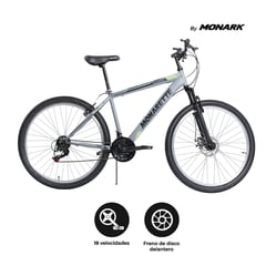 MONARETTE - Bicicleta Scorpion Aro 27.5" Gris