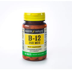 MASON - Natural Vitamina B12 250 Mcg 100 Tabletas