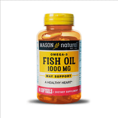 MASON - Natural Omega-3 Fish Oil 1000 Mg 60 Cápsulas